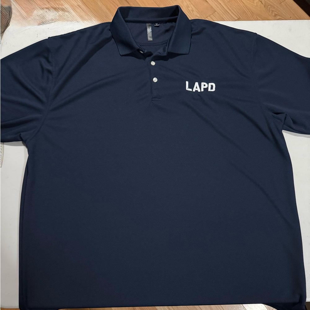 LAPD Navy Blue Polo Shirt